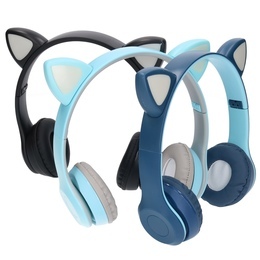 Świecące słuchawki bezprzewodowe KOTEK Bluetooch 2