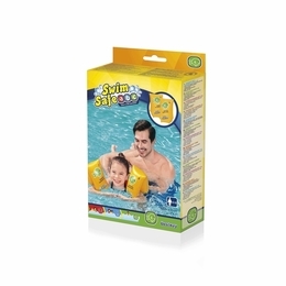 Rękawki do nauki pływania Swim Safe żółte 30x15cm 2