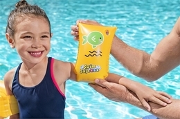 Rękawki do nauki pływania Swim Safe żółte 30x15cm 3