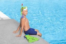Maska do pływania z rurką i płetwami Dominator Snorkel Mask 3