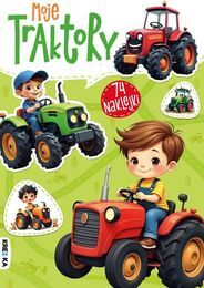 Kolorowanka MOJE TRAKTORY 74 naklejki 4