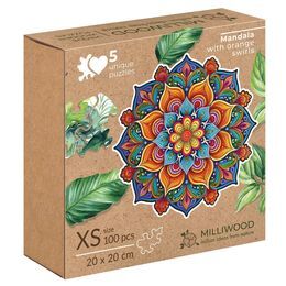 Drewniane puzzle 100 Peace and harmony – Mandala radości - Milliwood 4