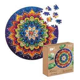 Drewniane puzzle 100 Nocna Mandala - Milliwood 4