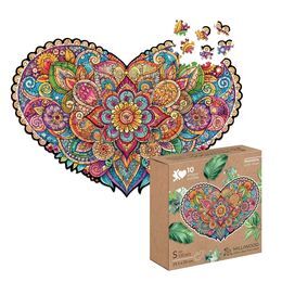 Drewniane puzzle 150 MANDALA MIŁOŚCI - Milliwood 5