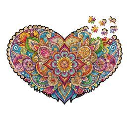 Drewniane puzzle 150 MANDALA MIŁOŚCI - Milliwood 12