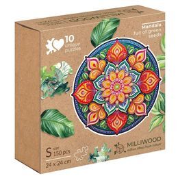 Drewniane puzzle 150 MANDALA NADZIEI - Milliwood 3