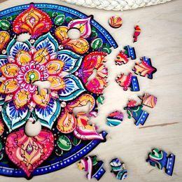 Drewniane puzzle 150 MANDALA NADZIEI - Milliwood 4