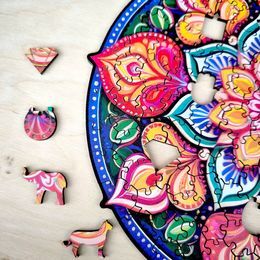 Drewniane puzzle 150 MANDALA NADZIEI - Milliwood 6