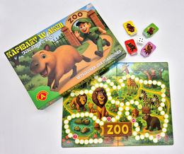 GRA planszowa KAPIBARY W AKCJI - Ucieczka w zoo 9