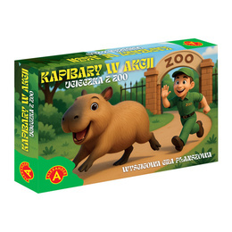 GRA planszowa KAPIBARY W AKCJI - Ucieczka w zoo 10