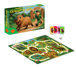 GRA planszowa KAPIBARY W AKCJI - Ucieczka w zoo 2