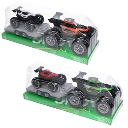Auto terenowe z przyczepą - laweta, buggy 2