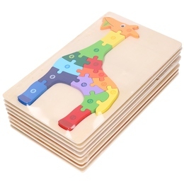 Układanka DREWNIANA układanie po numerach MONTESSORI 3