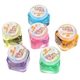 Slime z figurką GLUT w słoiczku, masa żelowa LALECZKA 2