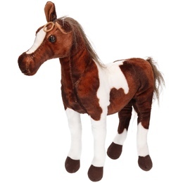 Maskotka KOŃ stojący 30cm 3
