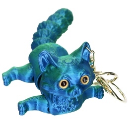Brelok figurka 3D KOT z drukarki 3D Hit TIK TOKA 5