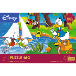 Puzzle 160 Przygoda nad jeziorem z efektem 3D 3