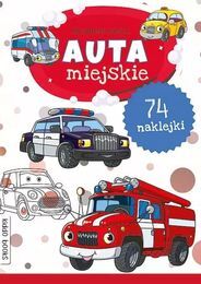 Kolorowanka AUTA MIEJSKIE naklejki - Kolorowe chwile 5