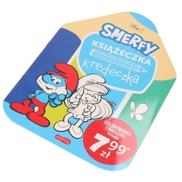 Kolorowanka SMERFY Książeczka kredeczka 4