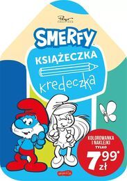 Kolorowanka SMERFY Książeczka kredeczka 2