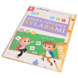 Książka NAUKA CZYTANIA SYLABAMI - zabawy grafomotoryczne 2