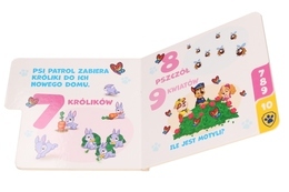 Książka POZNAJĘ LICZBY Psi Patrol 4