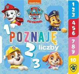 Książka POZNAJĘ LICZBY Psi Patrol 2