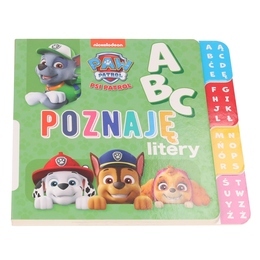 Książka POZNAJĘ LITERY Psi Patrol 5