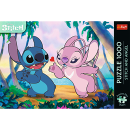 Puzzle 1000 Stitch & Angel Premium Plus Quality 2