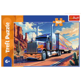 Puzzle 160 Ciężarówka w trasie 2