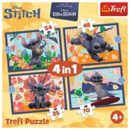 Puzzle 4w1 Wakacje na Hawajach 6