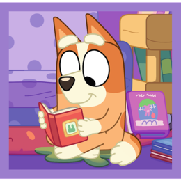 Puzzle 3w1 Poznaj Bluey 3