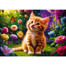 Puzzle 500 Uroczy Kotek 2