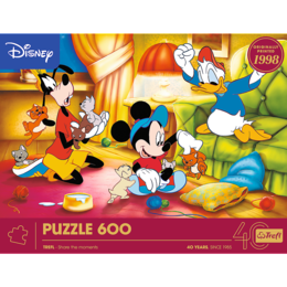 Puzzle 600 Myszka Miki i przyjaciele 3