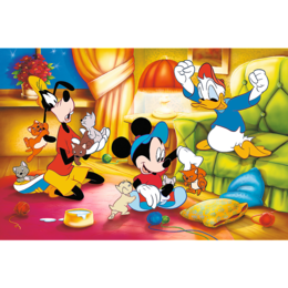 Puzzle 600 Myszka Miki i przyjaciele 2