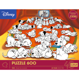 Puzzle 600 101 Dalmatyńczyków 3