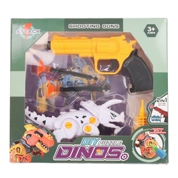 Dinozaur do skręcania ATAK DINOZAURÓW - MAŁY MAJSTERKOWICZ  7