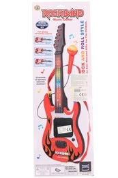 Elektryczna gitara ROCKowa instrument muzyczny dla dzieci 7