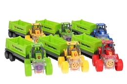 OFF ROAD Traktor z przyczepą z napędem display  6