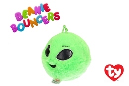 Piłka maskotka SEBASTIAN GREEN ALIEN - BEANIE BOUNCERS 2