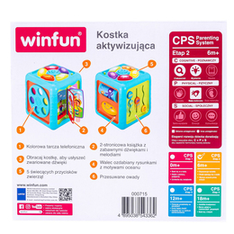 Kostka edukacyjna interaktywna Smily Play 5