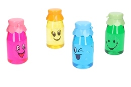 Slime buteleczka, masa żelowa, glut z brokatem 4