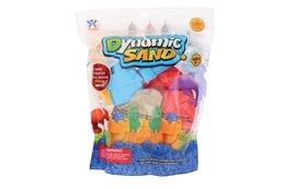 Magiczny kinetyczny PIASEK modeling sand 500g + foremki 5