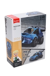 Klocki Sluban AUTO wyścigowe HELL OF FLUSH M06 5
