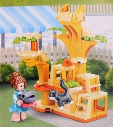 Klocki Sluban Girl's Dream KOCI PLAC ZABAW 9