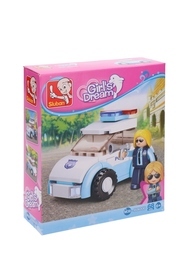 Klocki Sluban Girl's Dream Auto Policja Policjantka 9