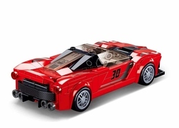 Klocki Sluban Model Bricks Włoskie Auto Wyścigowe 9