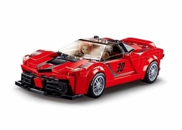 Klocki Sluban Model Bricks Włoskie Auto Wyścigowe 8