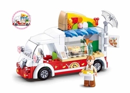 Klocki Sluban Girl's Dream PIZZA FOOD TRUCK 2
