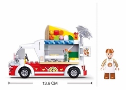 Klocki Sluban Girl's Dream PIZZA FOOD TRUCK 5